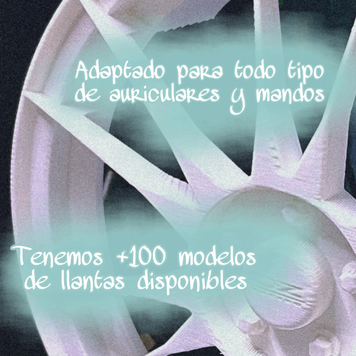 Soporte para cascos y mando