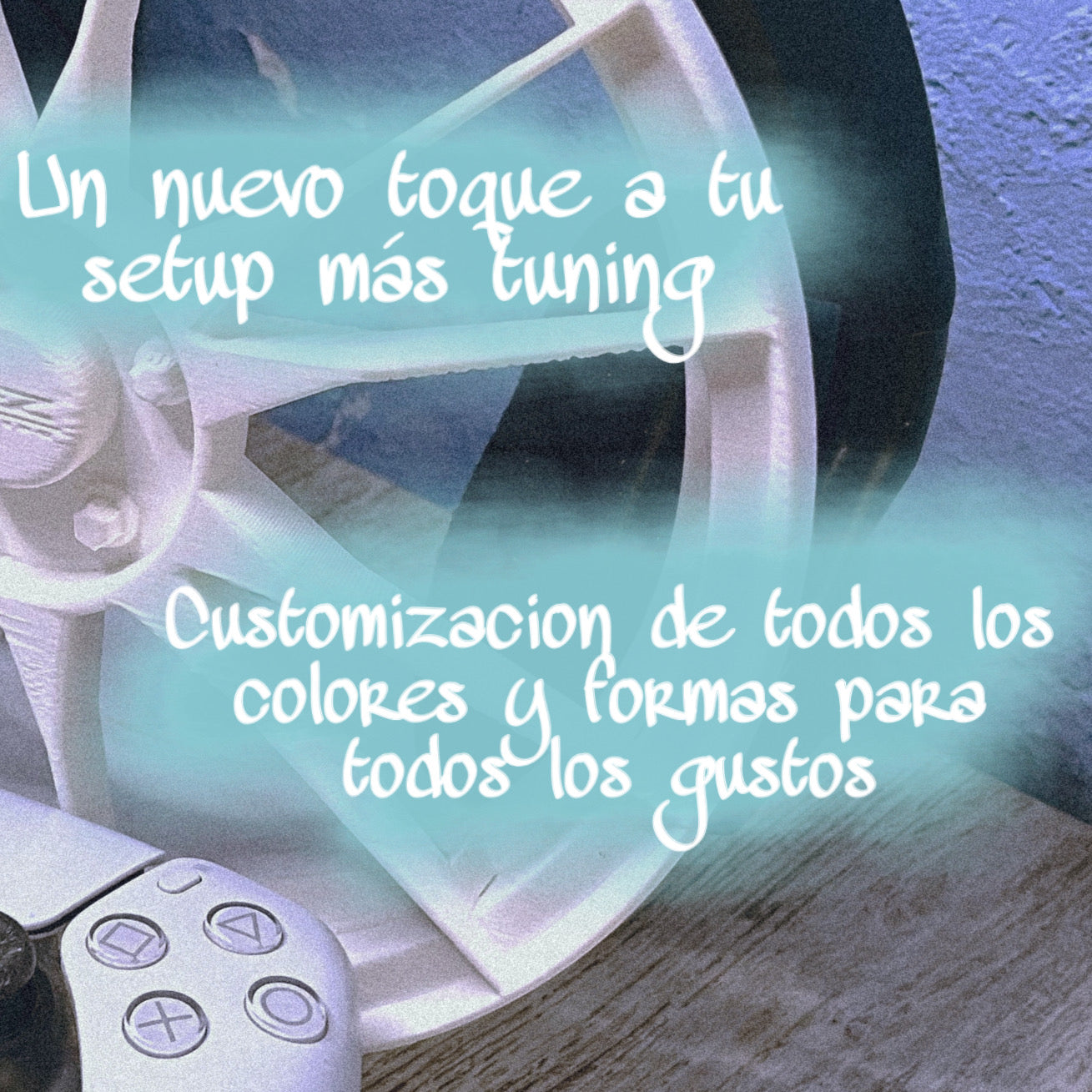Soporte para cascos y mando