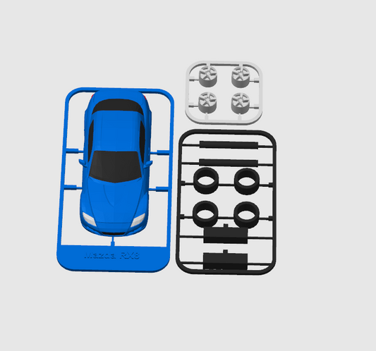 Mazda RX-8 kit card